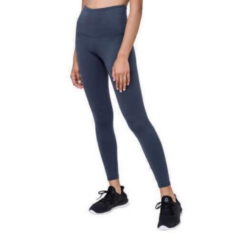 NWT TUFF Ultra Soft Higher Waist Yoga Pant Legging -- Dark Gray - Picture 3 of 6